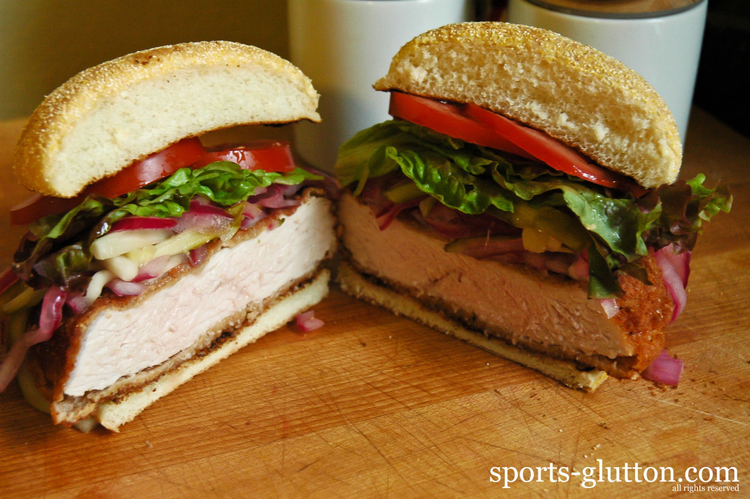 Pork Loin Sandwiches Recipe
 Indianapolis Colts Breaded Pork Tenderloin Sandwich