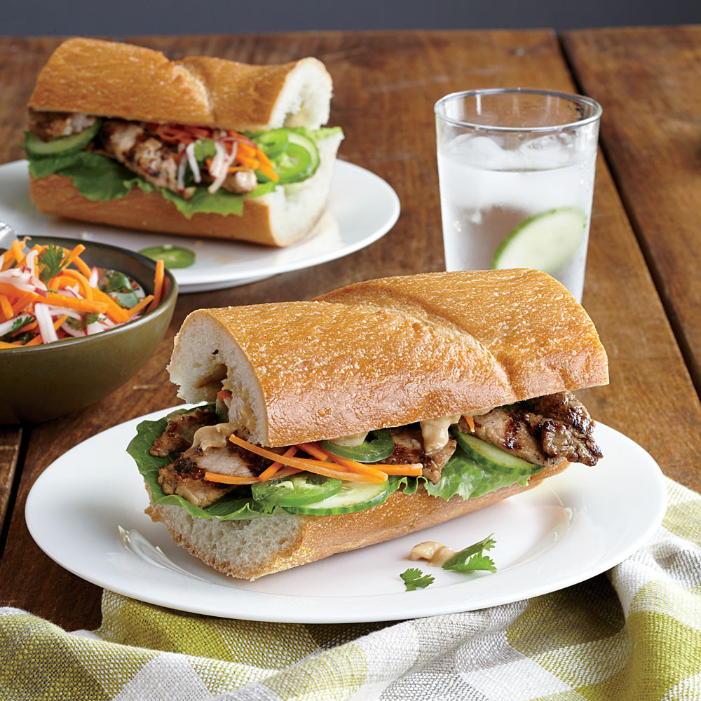 Pork Loin Sandwiches Recipe
 Ginger Soy Pork Loin Sandwiches Recipe