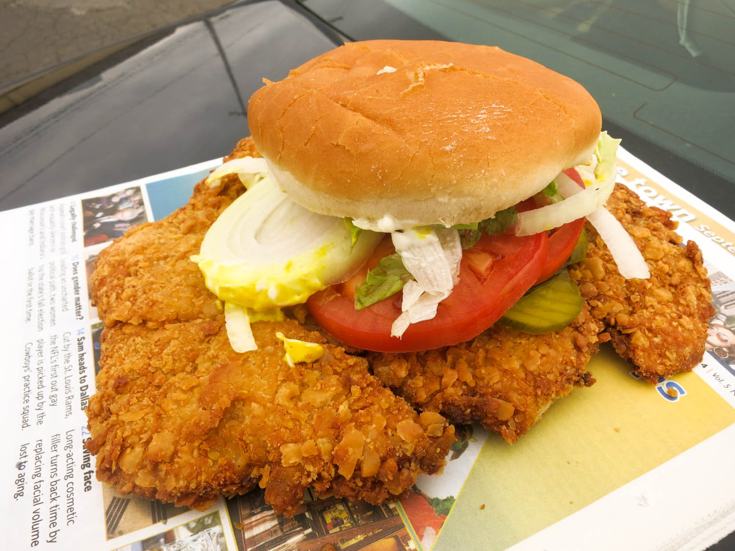 Pork Tenderloin Sandwiches
 The Best Breaded Pork Tenderloin Sandwiches in the Midwest