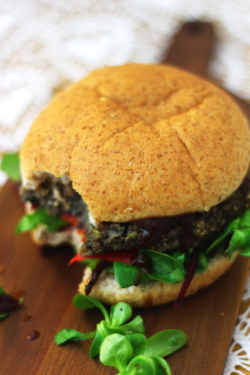 Portobello Mushrooms Dangerous
 BBQ Portobello Mushroom and Black Bean Burgers