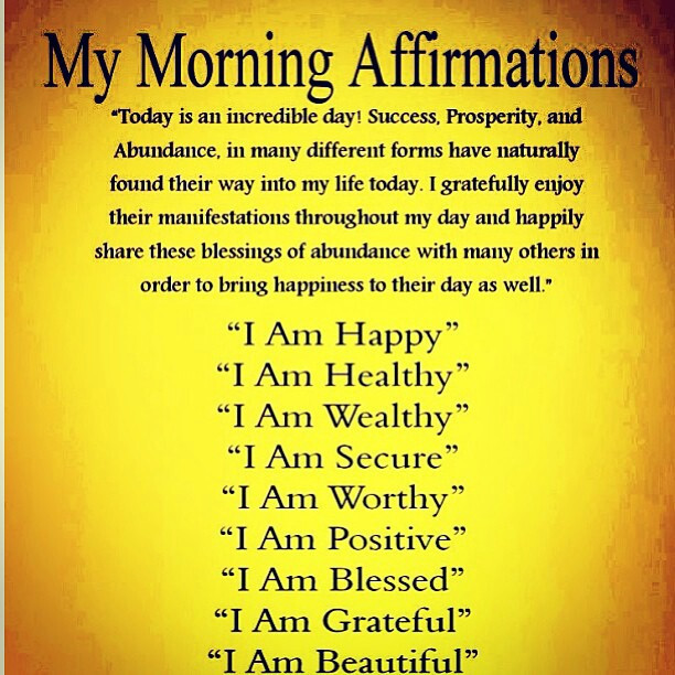 Positive Affirmations Quotes
 Printable Affirmations Quotes QuotesGram