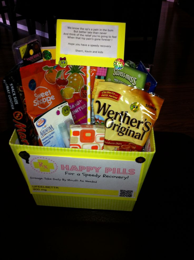 Post Surgery Gift Basket Ideas
 Top 40 ideas about well care packages on Pinterest