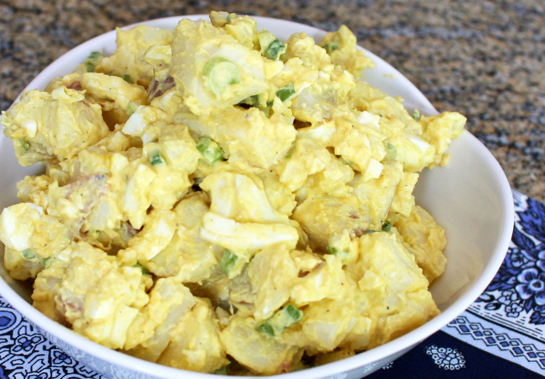 Potato And Egg Salad
 Classic Picnic Potato Salad Recipe