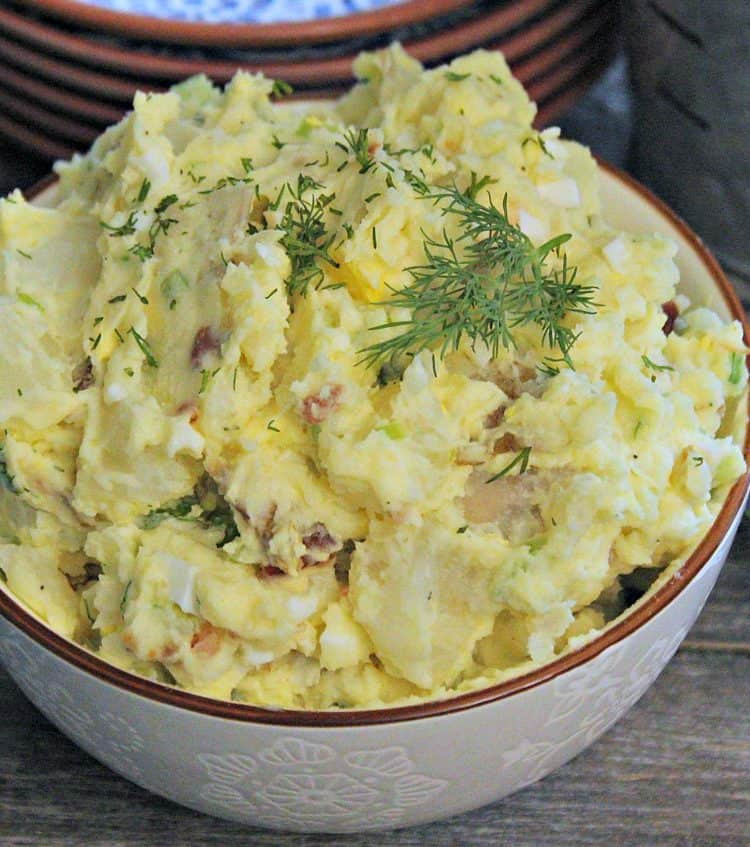 Potato And Egg Salad
 Potato Salad Recipe easy recipe with eggs bacon mayo