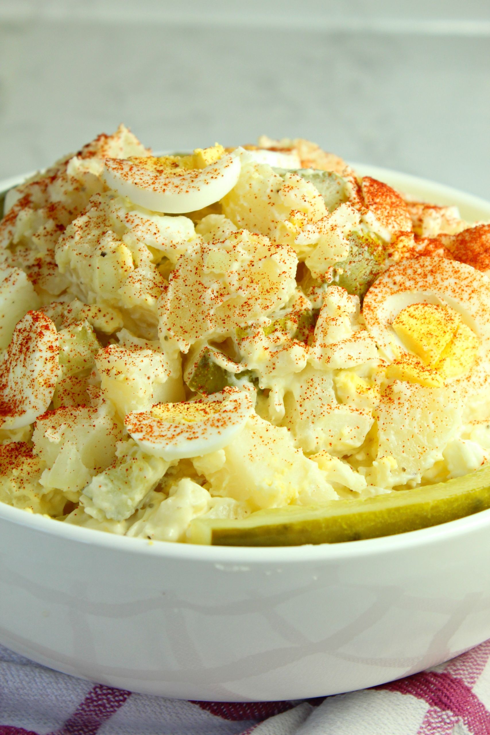 Potato And Egg Salad
 Dill Pickle Potato Egg Salad