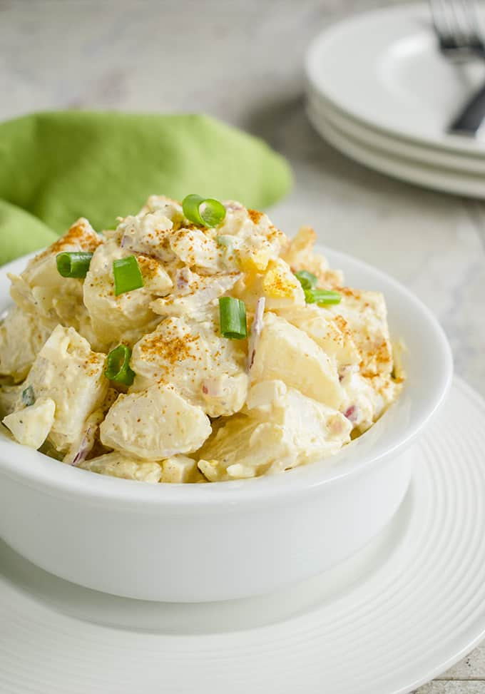 Potato And Egg Salad
 Deviled Egg Potato Salad Cooking with Mamma C