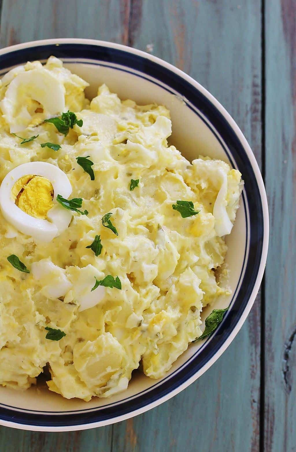 Potato And Egg Salad
 Hot Country Potato Salad