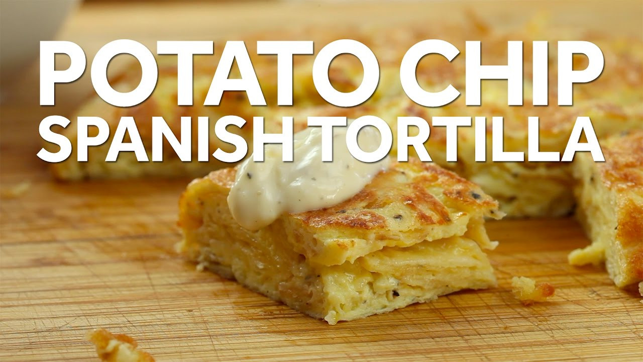 Potato Chips In Spanish
 How to Make a Spanish Tortilla With Salt and Vinegar