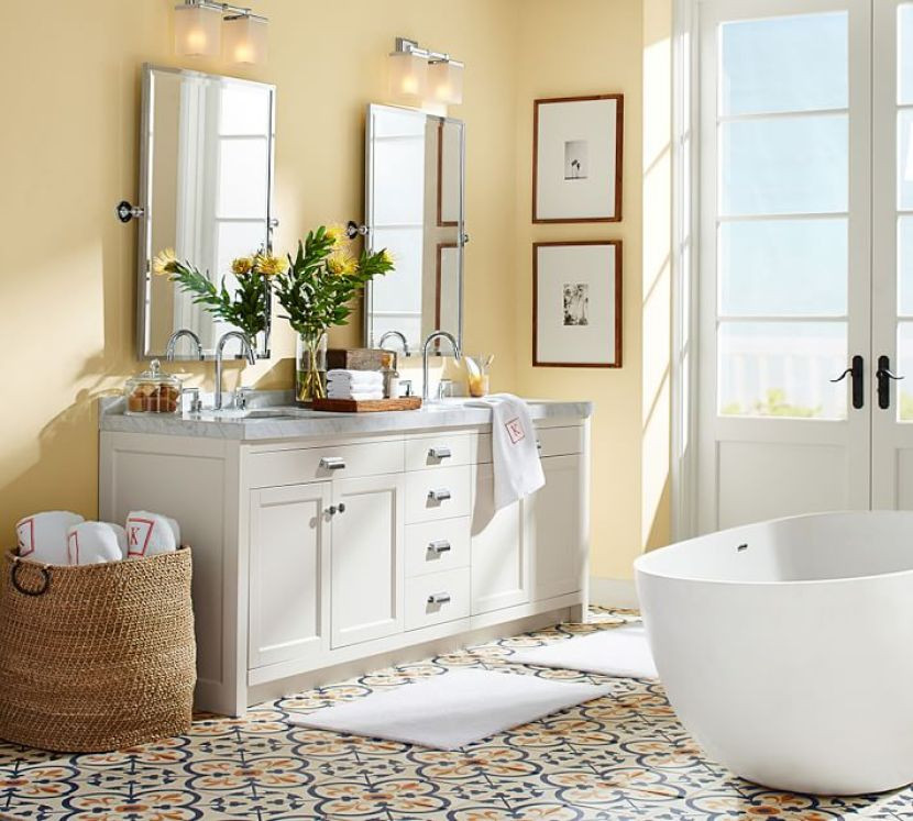 Pottery Barn Bathroom Mirror
 How to Organize Your Bathroom