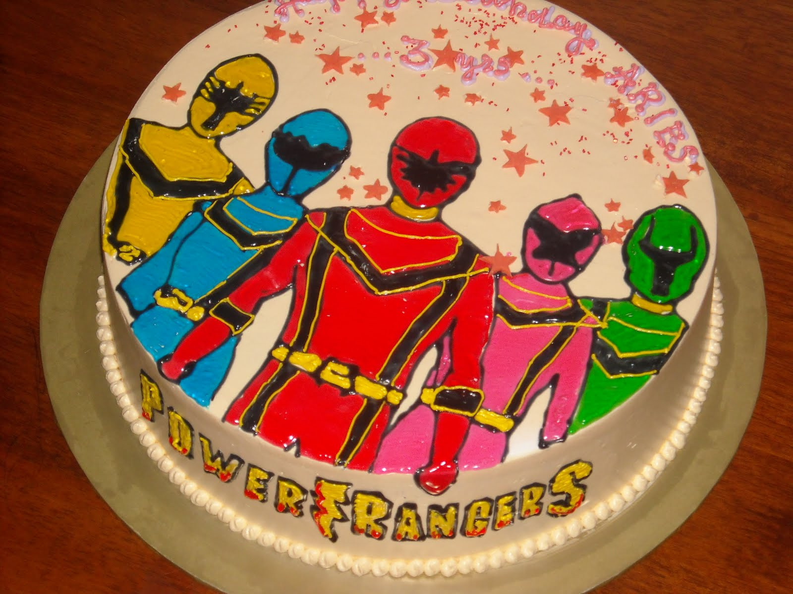 Power Ranger Birthday Cake
 Power Ranger Cakes – Decoration Ideas