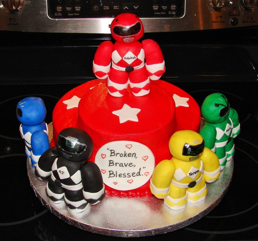 Power Ranger Birthday Cake
 Power Ranger Cakes – Decoration Ideas