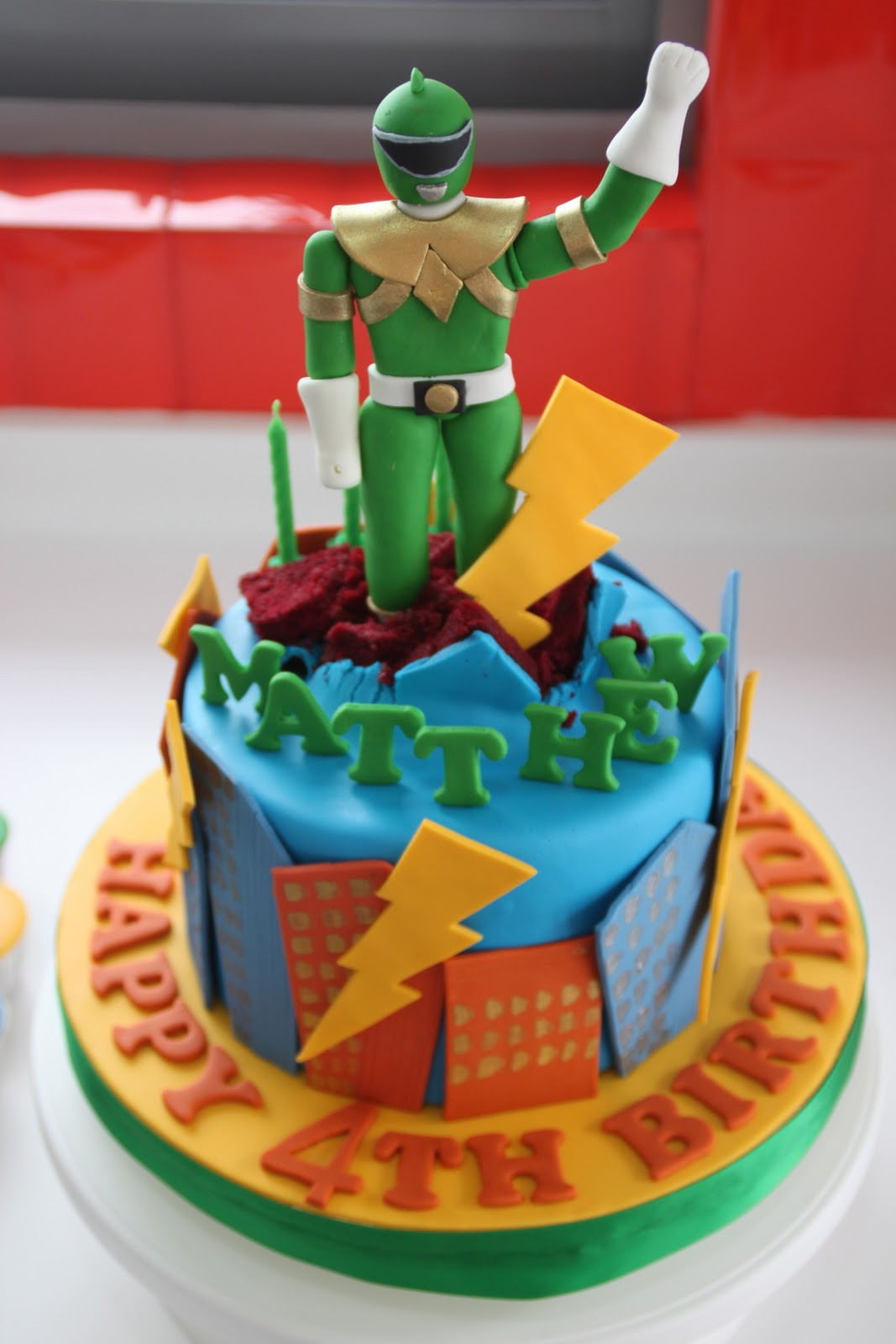 Power Ranger Birthday Cake
 Power Ranger Cakes – Decoration Ideas