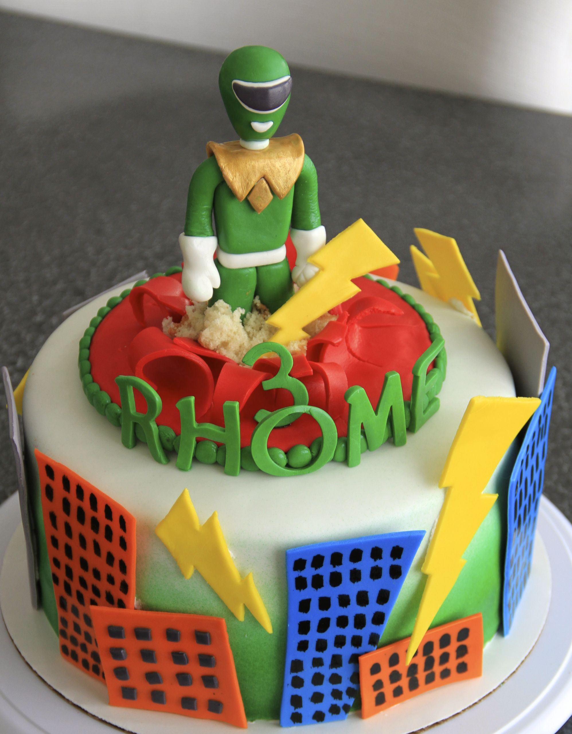 Power Ranger Birthday Cake
 Power Ranger Cakes – Decoration Ideas