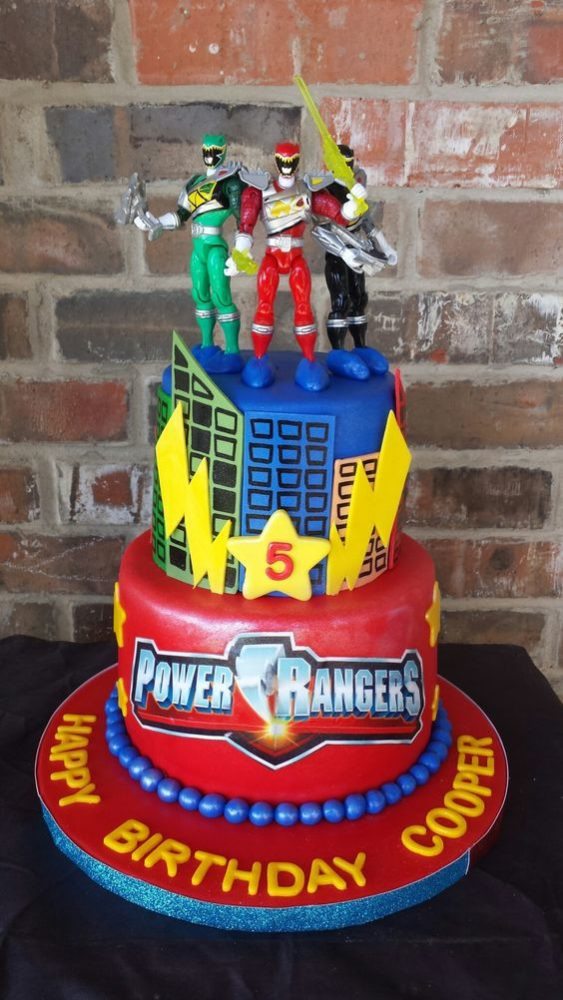 Power Ranger Birthday Cake
 13 Power Rangers Party Ideas Power Ranger Birthday