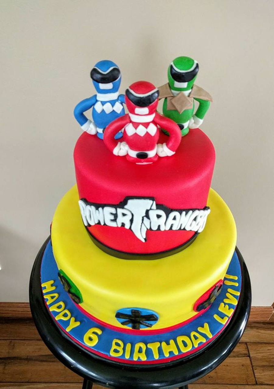 Power Ranger Birthday Cake
 Power Ranger CakeCentral