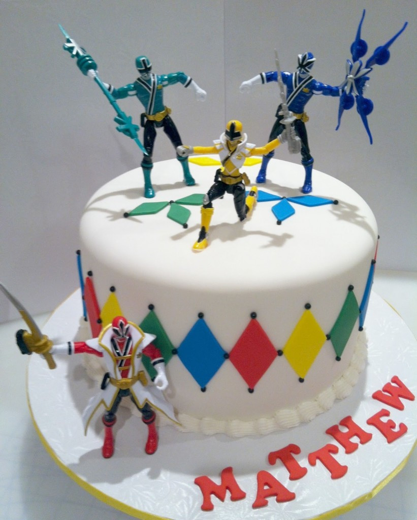 Power Ranger Birthday Cake
 Power Ranger Cakes – Decoration Ideas