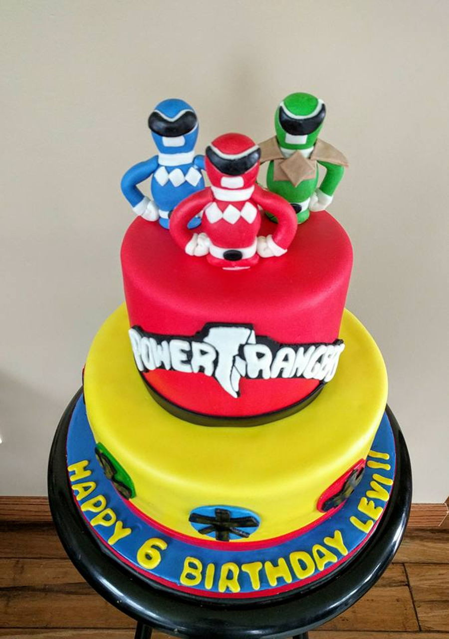 Power Rangers Birthday Cake
 Power Ranger CakeCentral