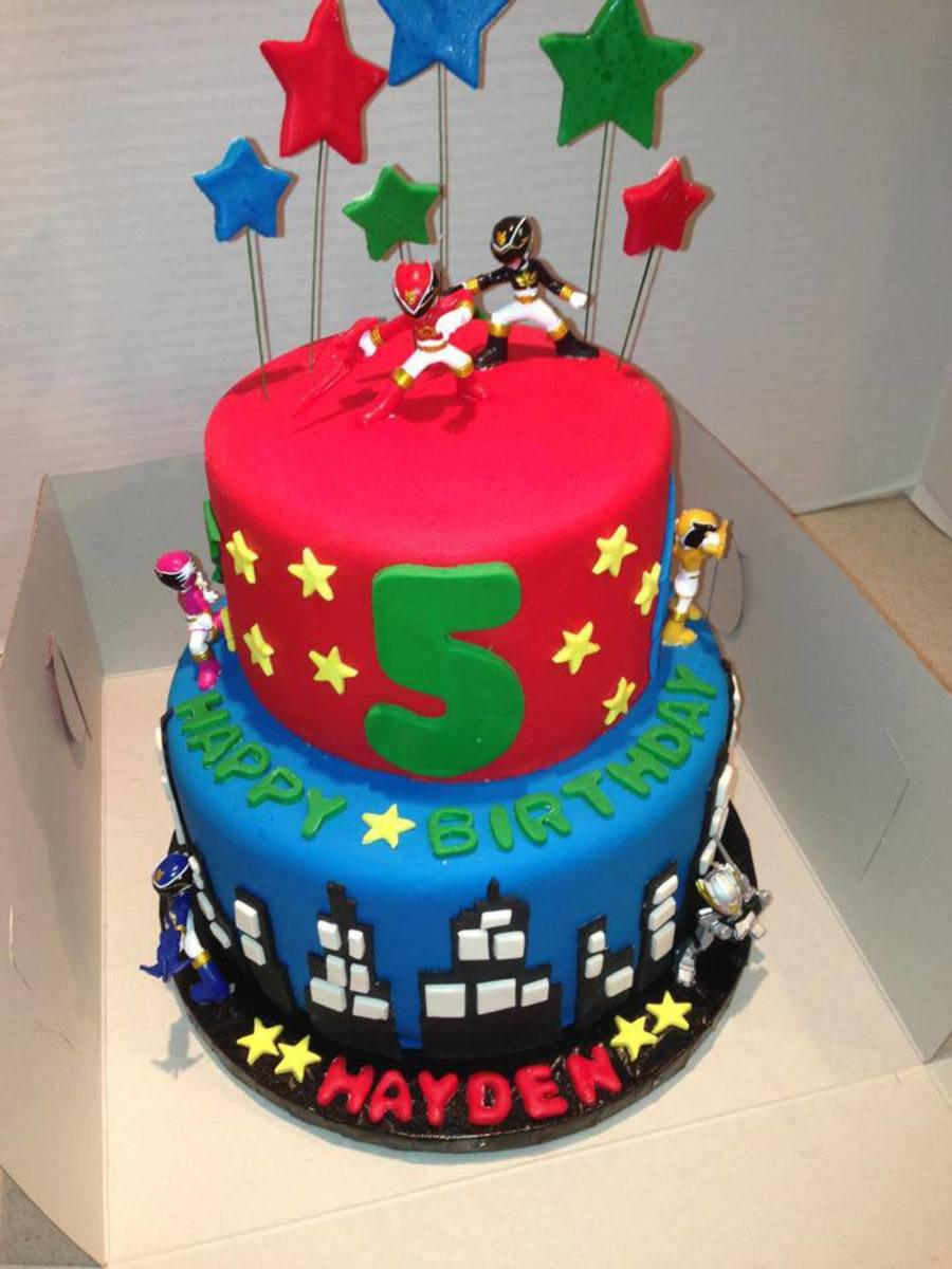 Power Rangers Birthday Cake
 Power Ranger Birthday Cake CakeCentral