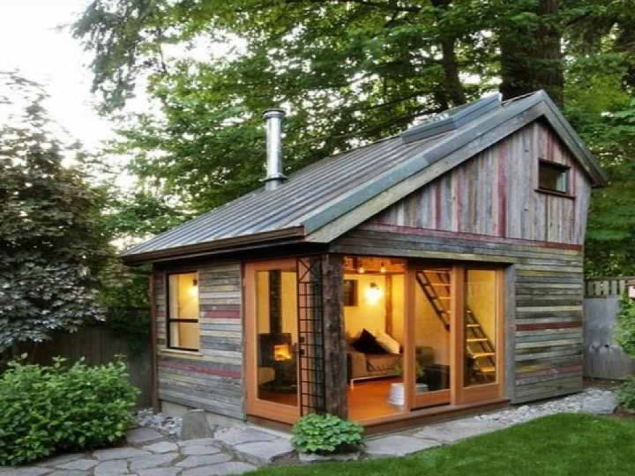 35 Lovely Prefab Backyard Cottages - Home, Family, Style and Art Ideas