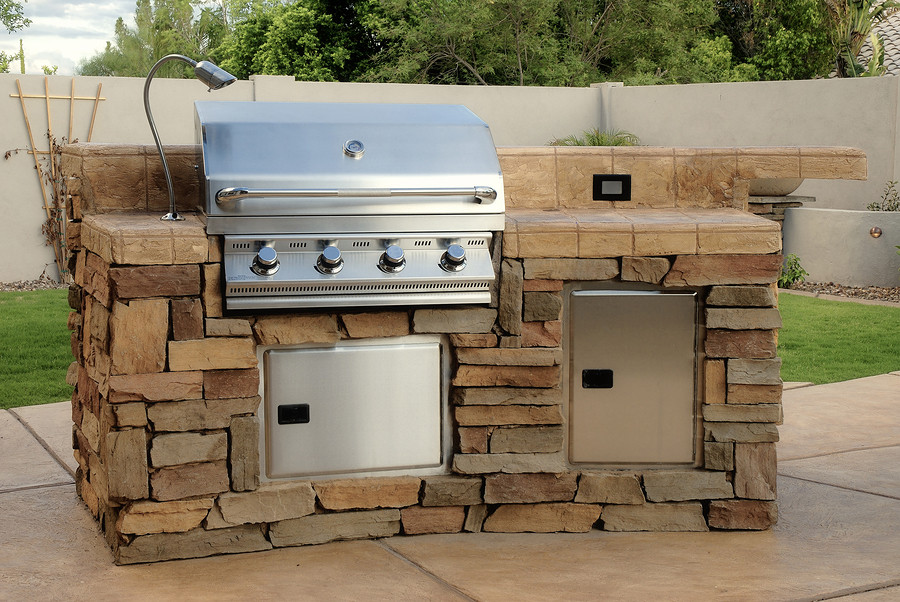 Prefab Outdoor Kitchen Grill Islands
 Grill Island Kits From BBQ 6 Fabulous Prefab outdoor