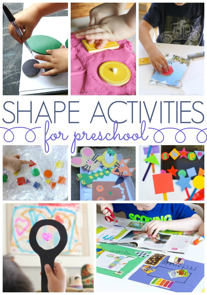 Preschool Crafts Activities
 Shapes Activities for Preschoolers Pre K Pages