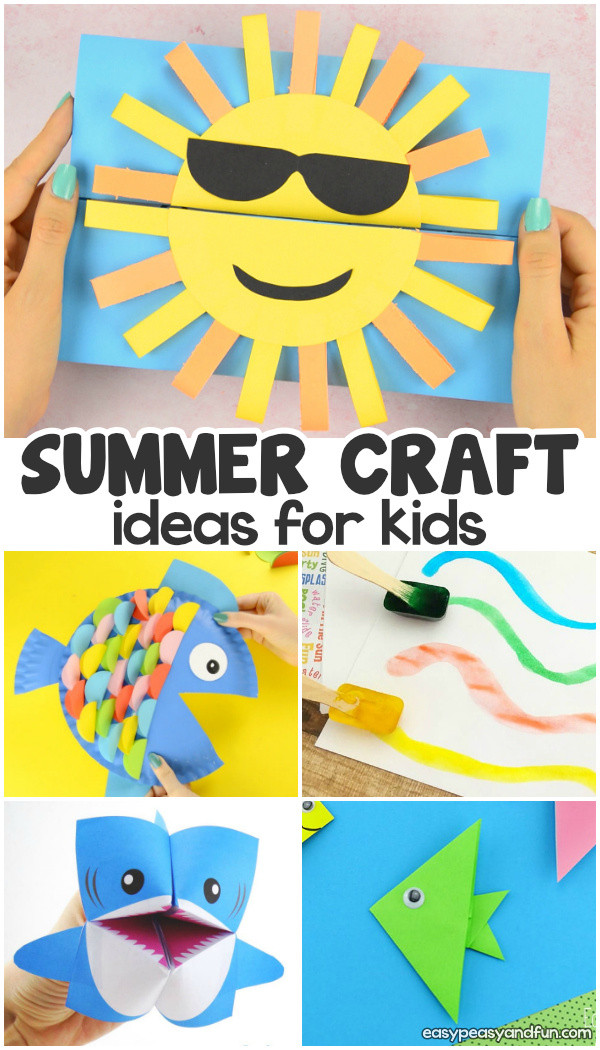 Preschool Summer Craft Ideas
 Summer Crafts Easy Peasy and Fun