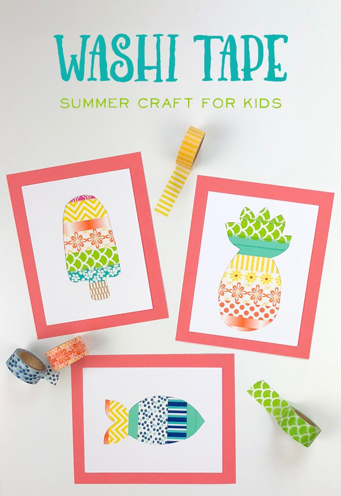 Preschool Summer Craft Ideas
 40 Creative Summer Crafts for Kids That Are Really Fun