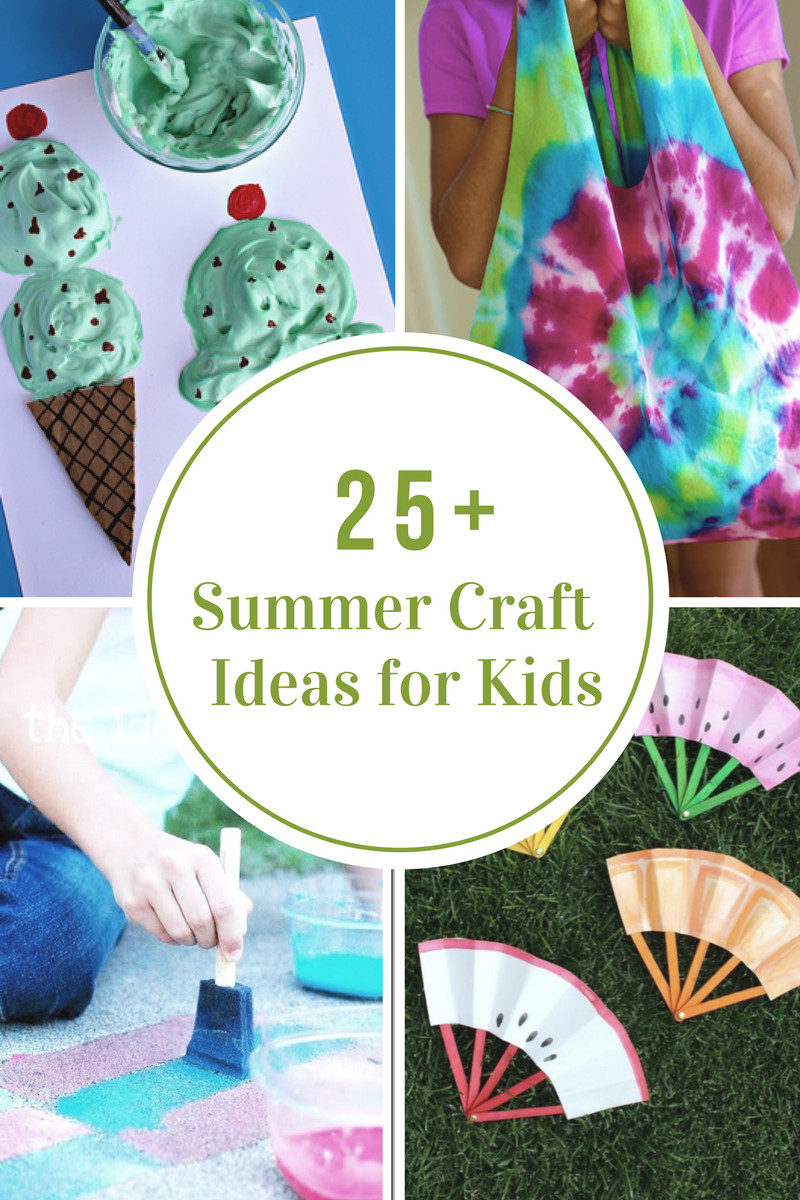 Preschool Summer Craft Ideas
 40 Creative Summer Crafts for Kids That Are Really Fun