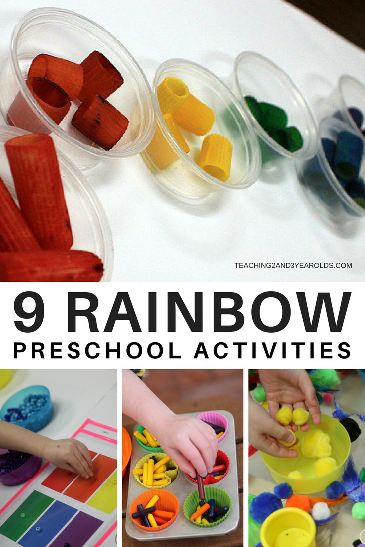 Preschoolers Craft Activities
 9 Awesome Hands Preschool Rainbow Activities