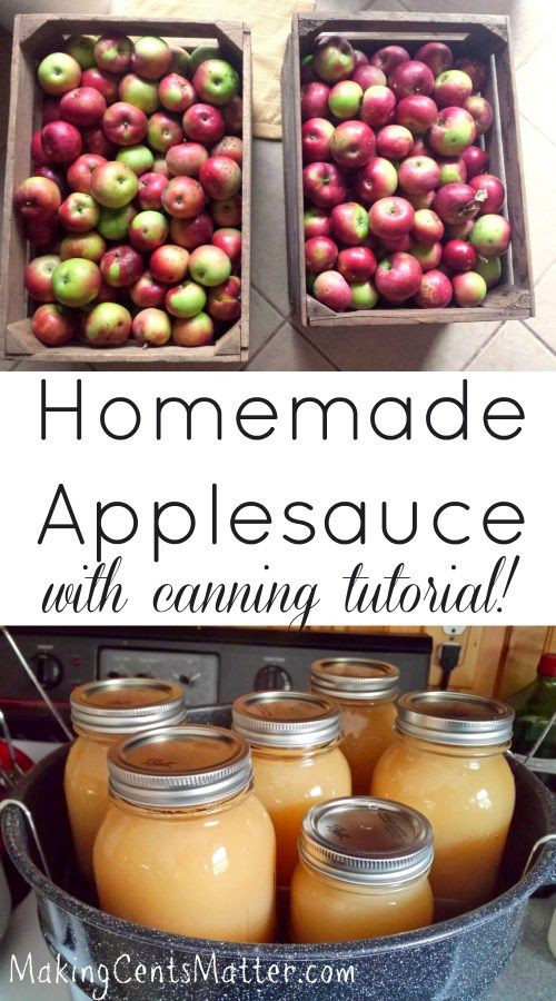 Pressure Canning Applesauce
 Homemade Applesauce With Canning Tutorial