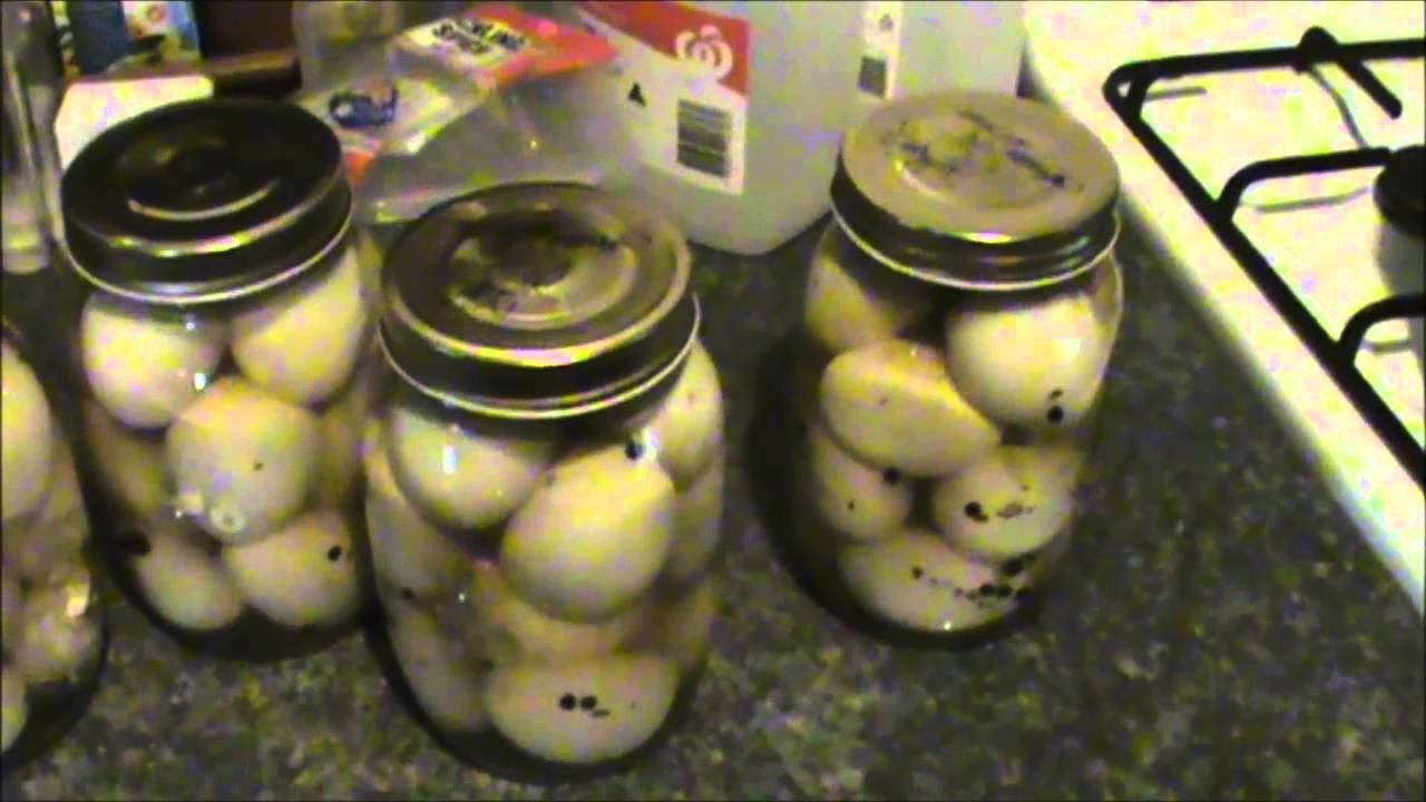 Pressure Canning Pickled Eggs
 Pickled eggs home preserving