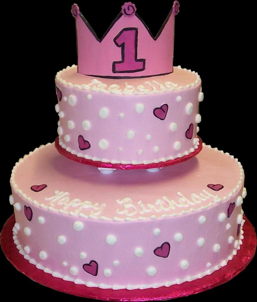 Princess 1st Birthday Cake
 Birthday Cakes