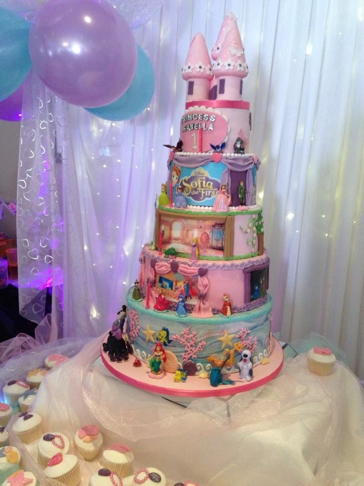 Princess 1st Birthday Cake
 Disney Princess 1St Birthday Cake CakeCentral