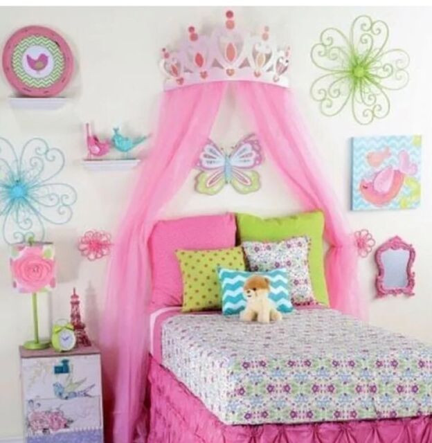 Princess Bedroom Decor
 Princess Room Decor for Girls Pink Metal Crown