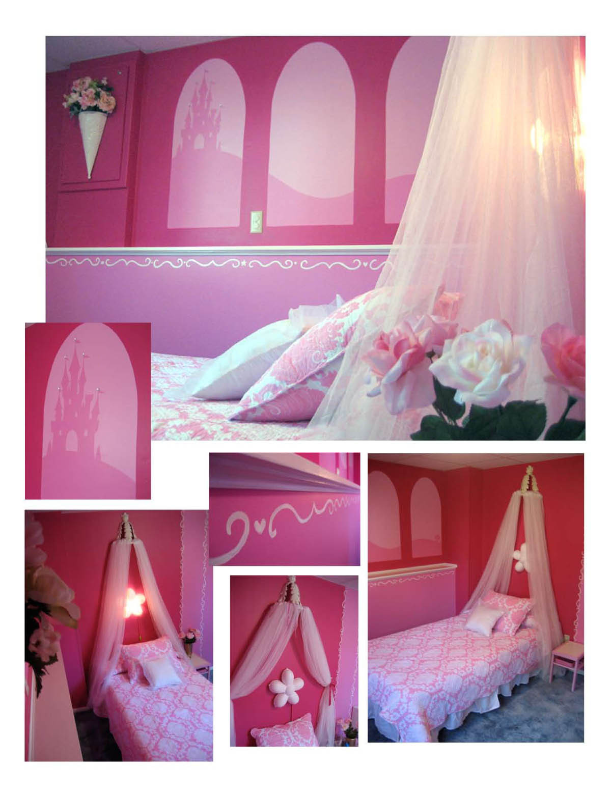 Princess Bedroom Decor
 ID Mommy DIY Princess Themed Bedroom by Heidi Panelli