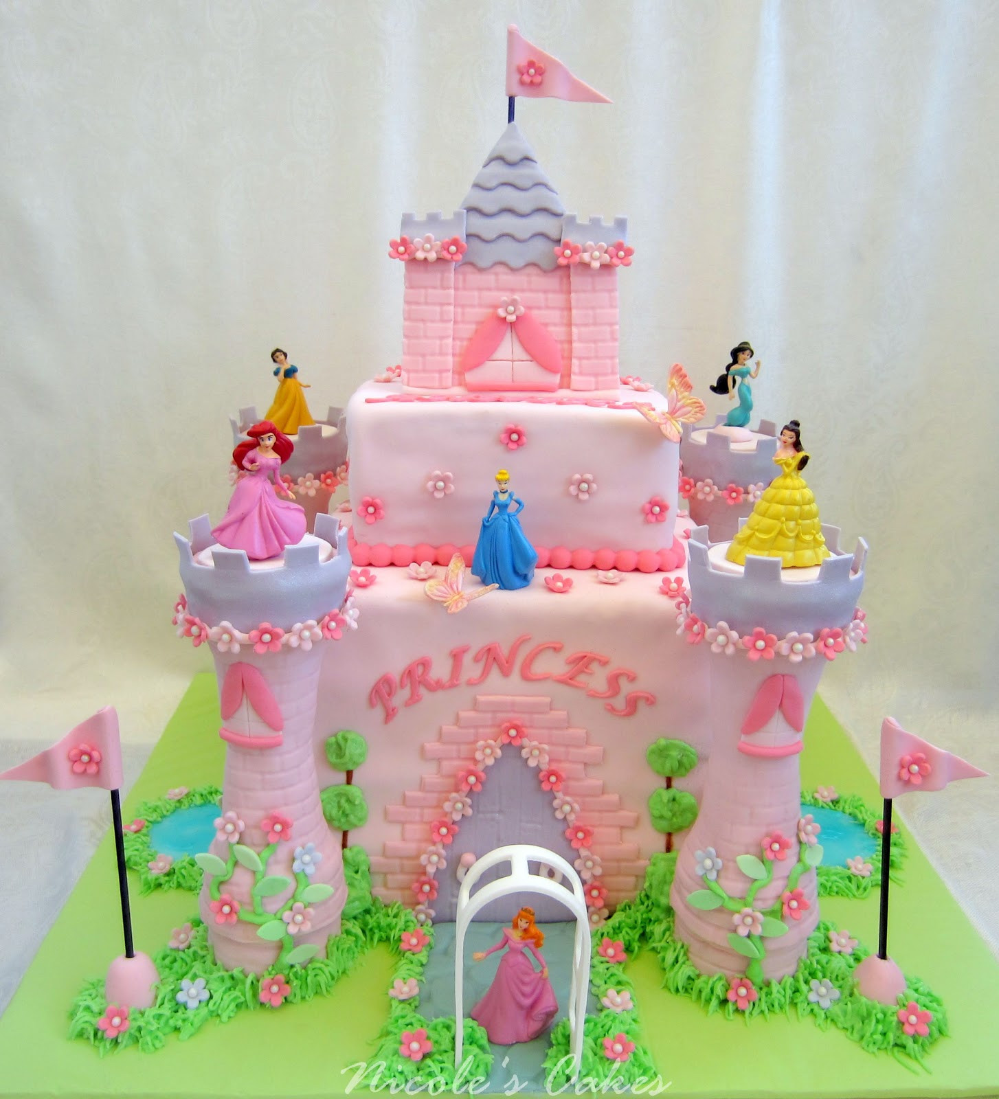 Princess Birthday Cakes
 Birthday Cakes Princess Castle Cake