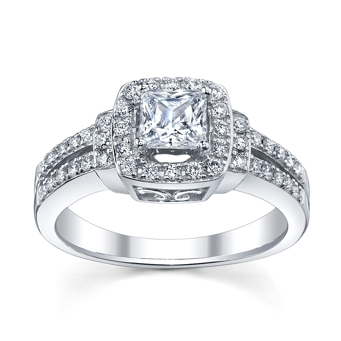 Princess Cut Rings Engagement
 6 Princess Cut Engagement Rings She ll Love Robbins