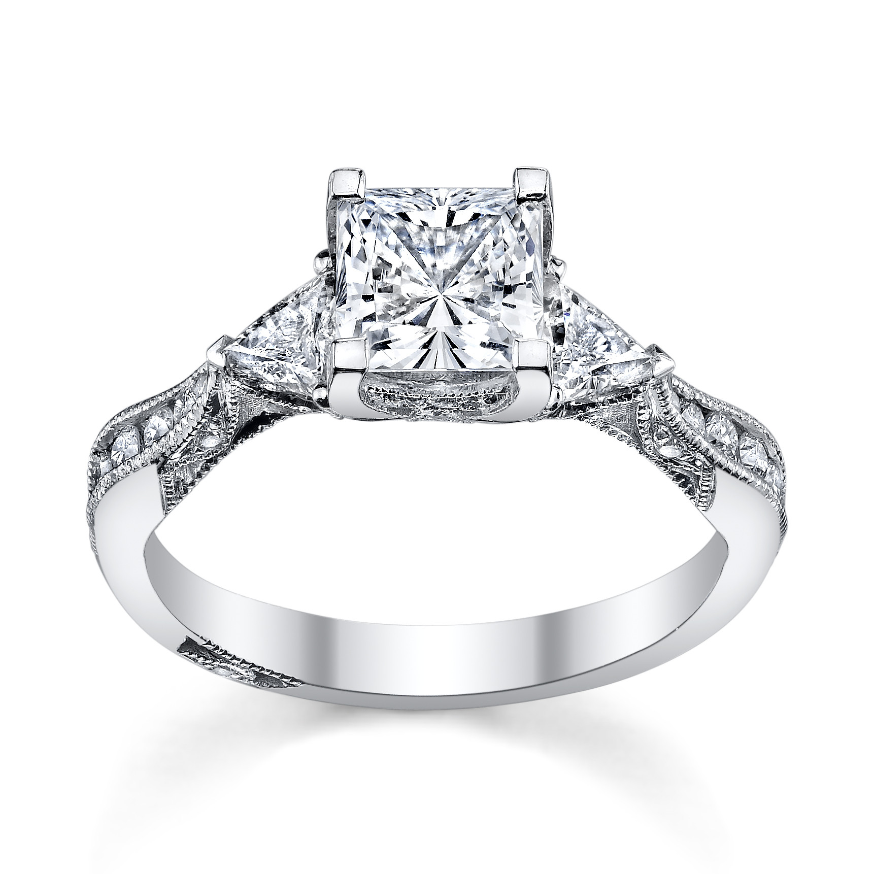 Princess Cut Rings Engagement
 6 Princess Cut Engagement Rings She ll Love Robbins