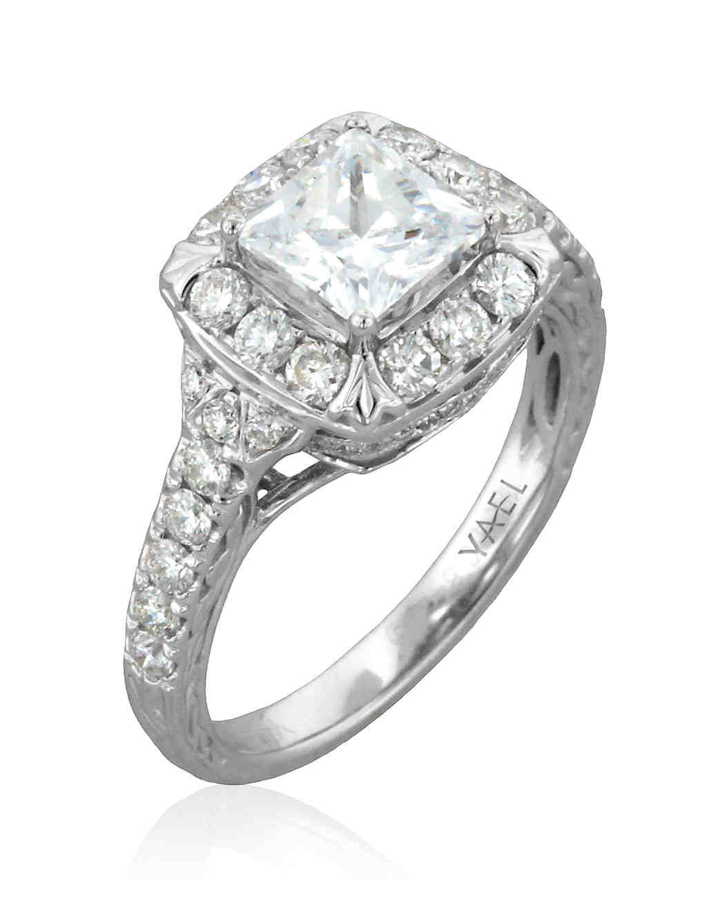 Princess Cut Rings Engagement
 30 Princess Cut Diamond Engagement Rings We Love