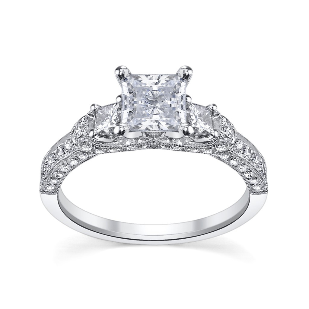 Princess Cut Rings Engagement
 6 Princess Cut Engagement Rings She ll Love Robbins