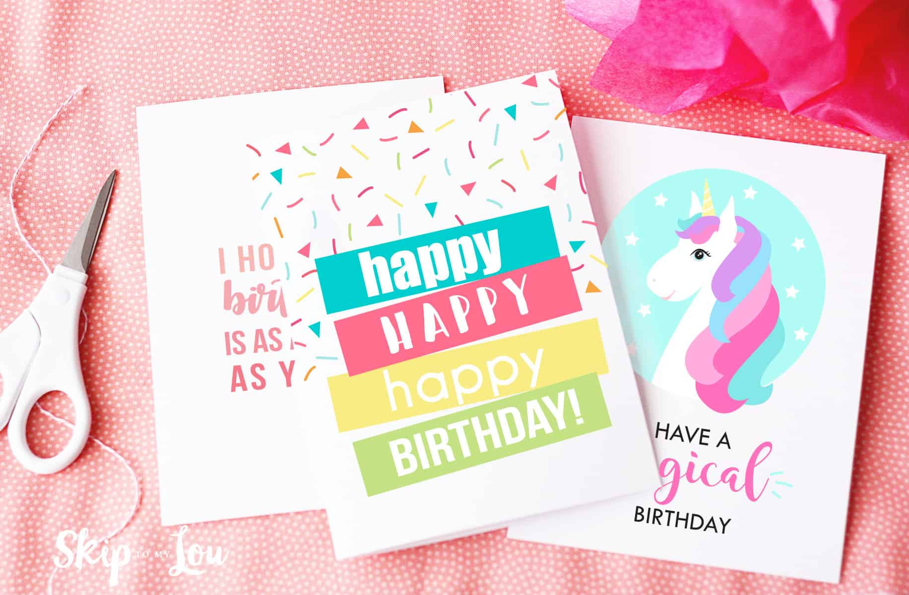 Printable Birthday Card Free
 Free Printable Birthday Cards