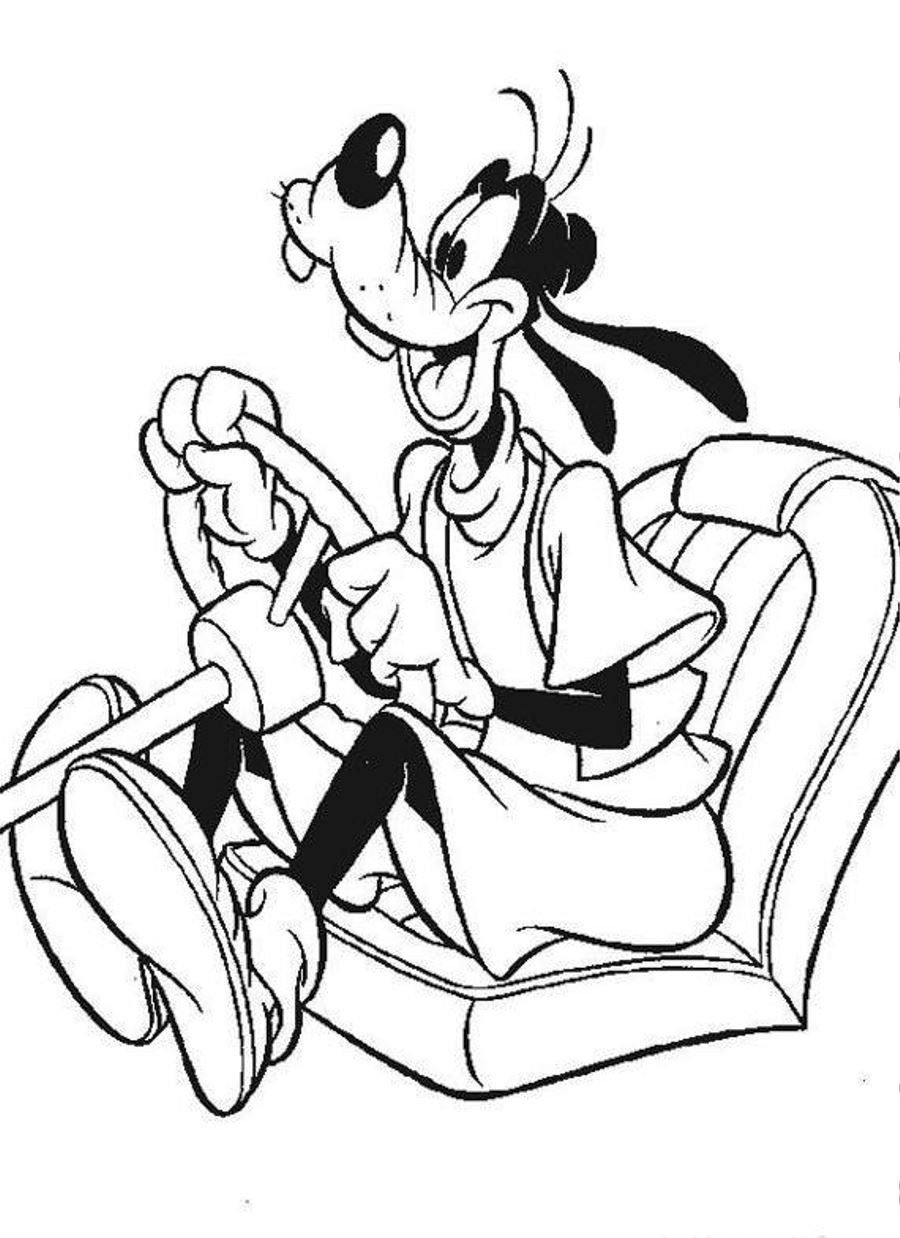Printable Coloring Sheets For Kids
 Free Printable Goofy Coloring Pages For Kids