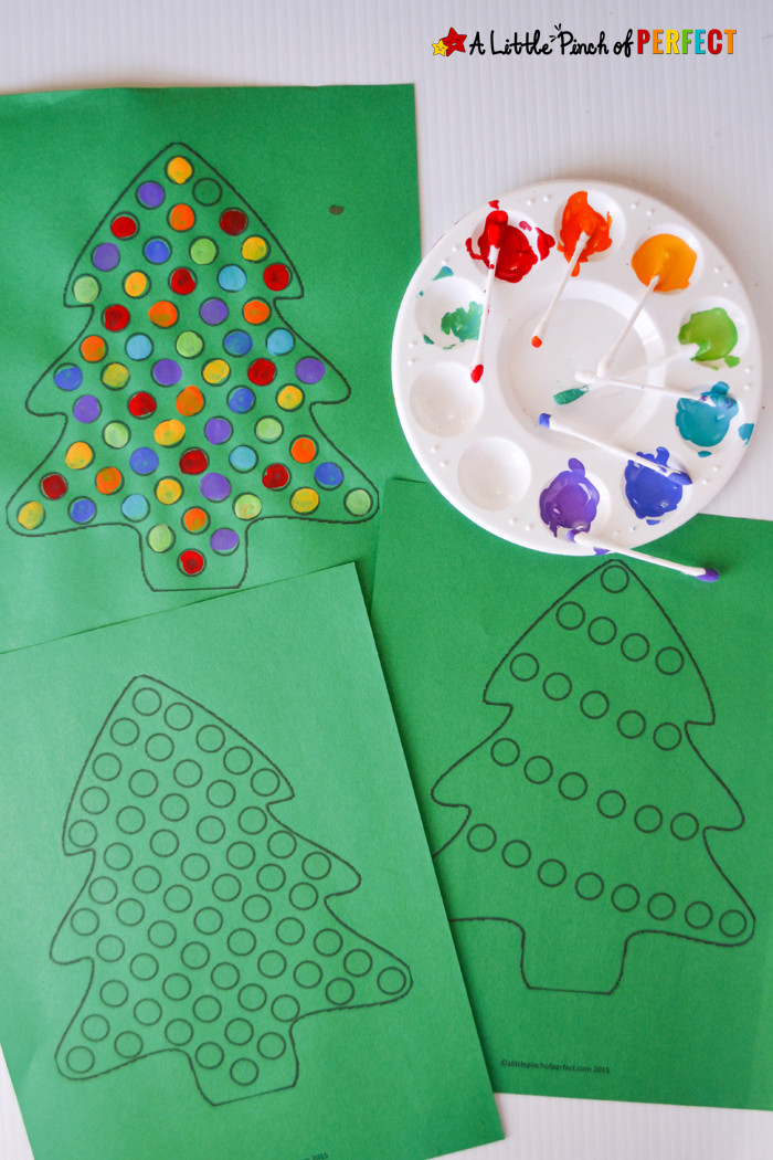 Printable Crafts For Preschoolers
 Christmas Tree Free Printable Activities for Kids