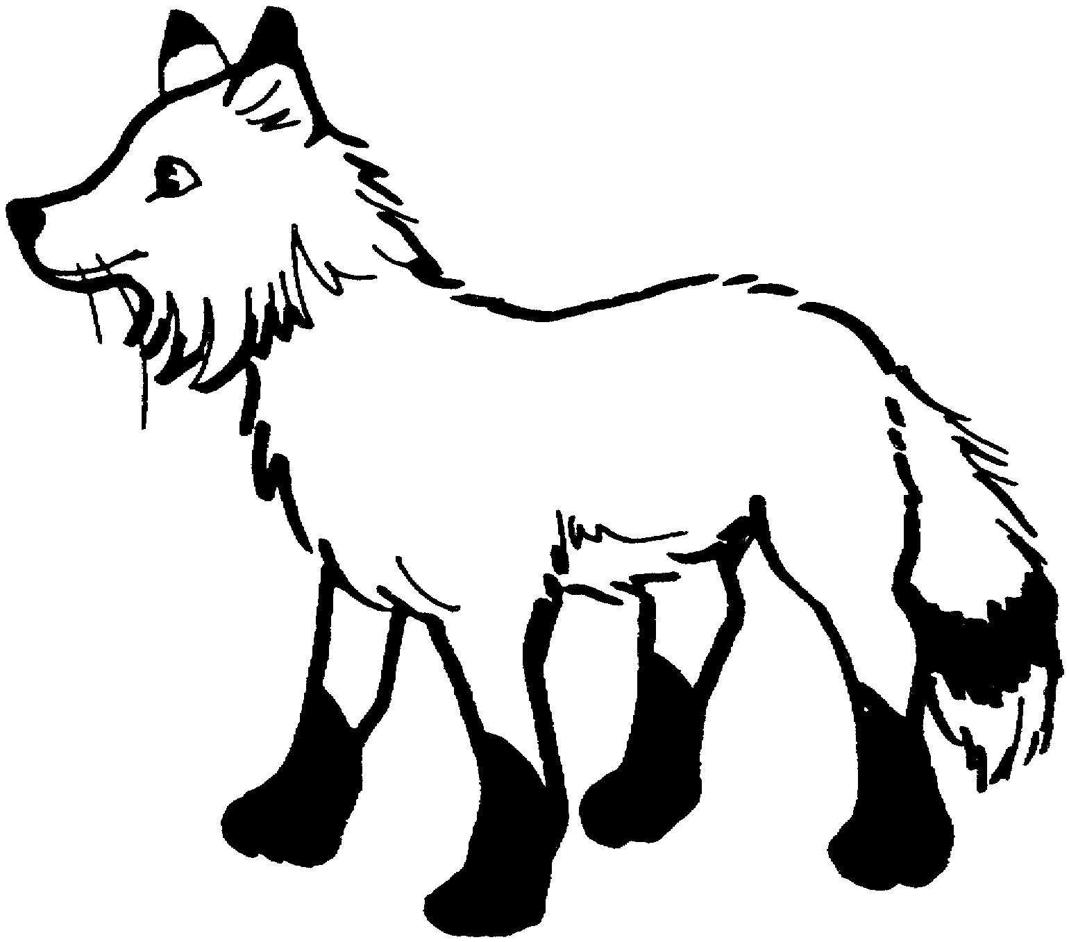 Printable Fox Coloring Pages
 Free Fox Coloring Pages