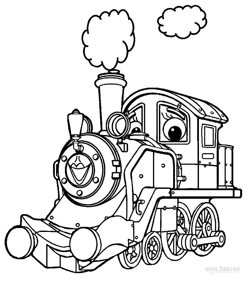 Printable Kids Coloring Pages
 Printable Chuggington Coloring Pages For Kids