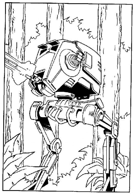 Printable Star Wars Coloring Pages
 Star Wars Printable Coloring Pages