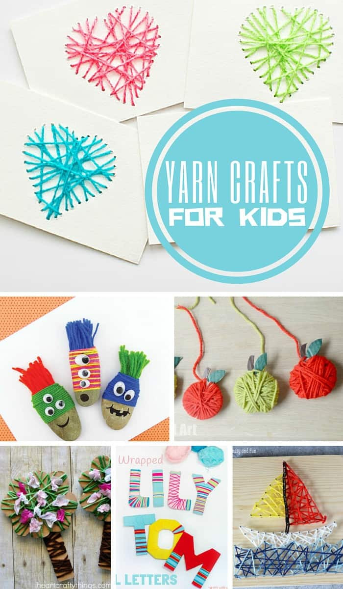 Project For Kids
 Yarn Crafts for Kids