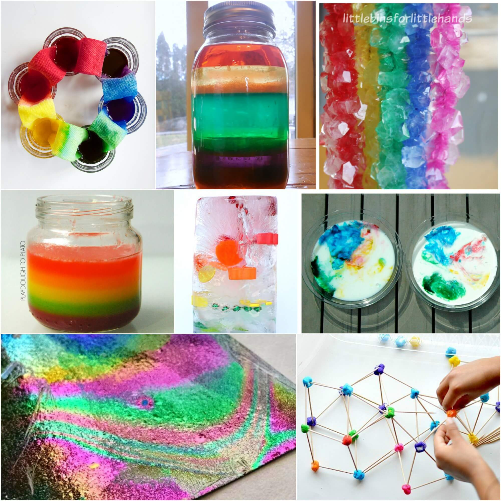 Project For Kids
 25 Rainbow Activities for Kids Playdough To Plato