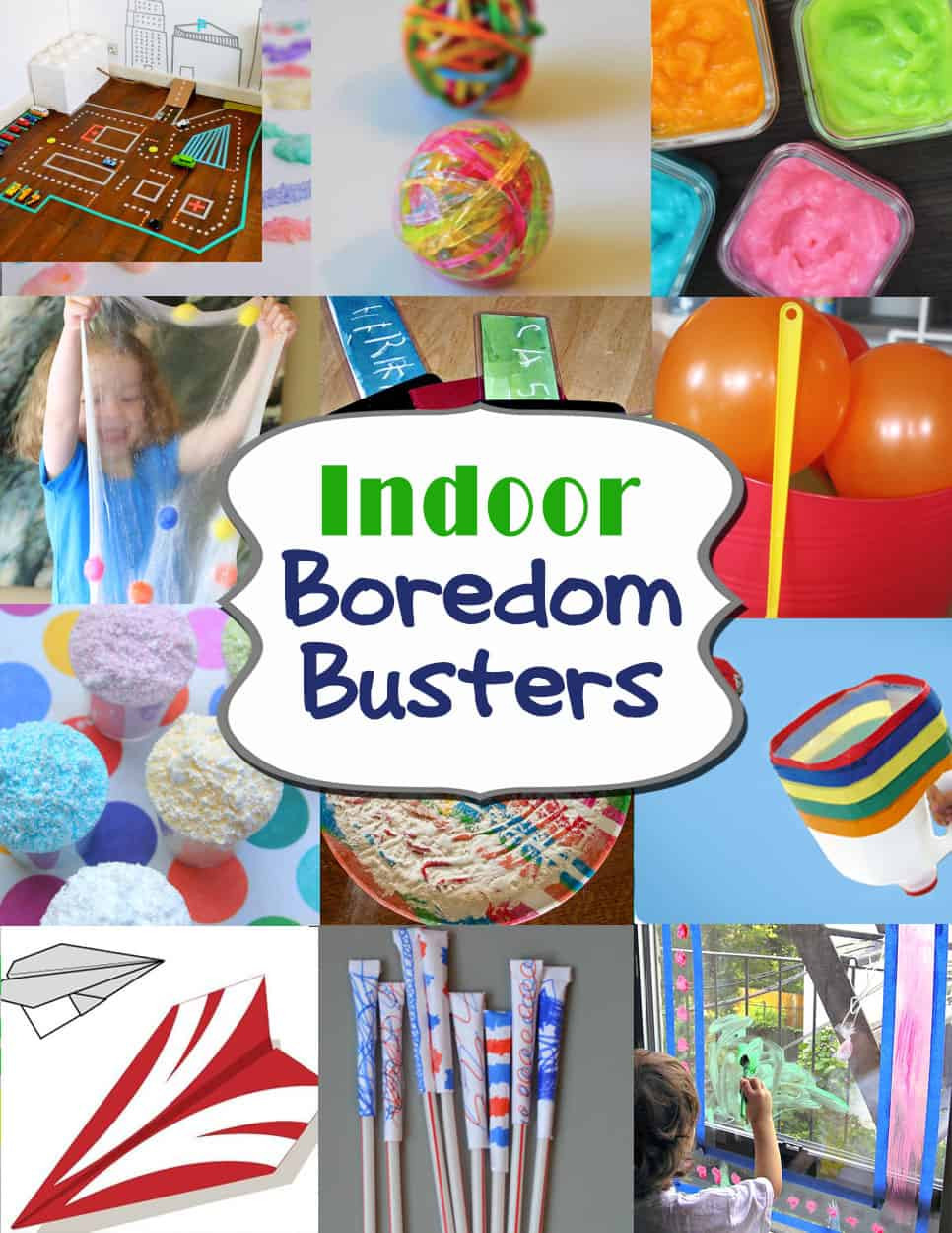 Projects For Kids At Home
 Indoor Boredom Busters