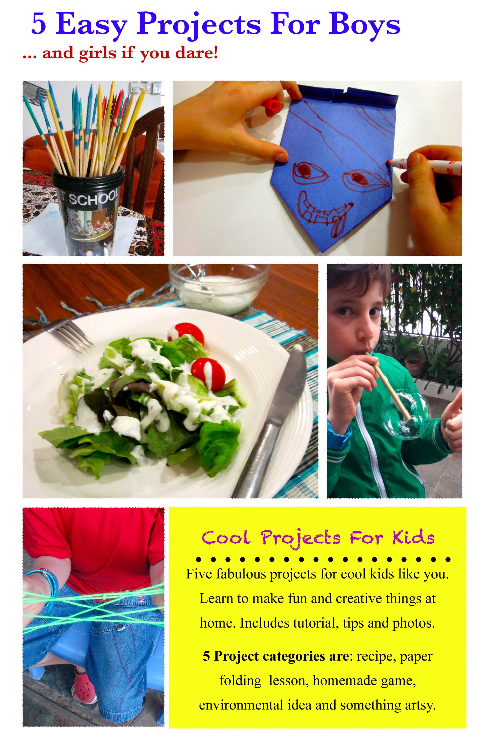 Projects For Kids
 Cool Projects For Kids eBook